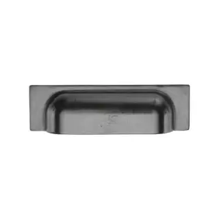 RDB1720 76-96 M&period;Marcus Rustic Dark Bronze Cabinet Pull Military Design 76&sol;96mm