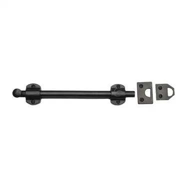 Click Here To Enlarge This Photo Of RDB2571 203 M&period;Marcus Rustic Dark Bronze Slide Bolt 203 mm