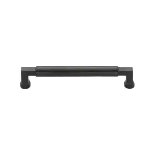 RDB3312 96 M&period;Marcus Rustic Dark Bronze Cabinet Pull Bauhaus Design 96mm