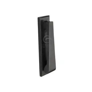 RDB338 M&period;Marcus Rustic Dark Bronze Slim Door Knocker