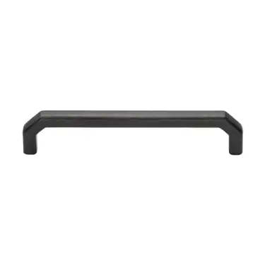 Click Here To Enlarge This Photo Of RDB3465 160 M&period;Marcus Rustic Dark Bronze Cabinet Pull Angular Design 160mm
