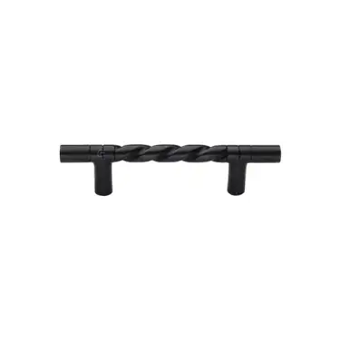 Click Here To Enlarge This Photo Of RDB349 227 M&period;Marcus Rustic Dark Bronze Door Pull Rope Design 203mm