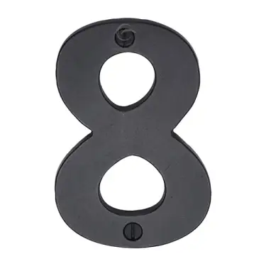 Click Here To Enlarge This Photo Of RDB351 8 M&period;Marcus Rustic Dark Bronze Numeral 8 Screw Fixing 76mm &lpar;3"&rpar;