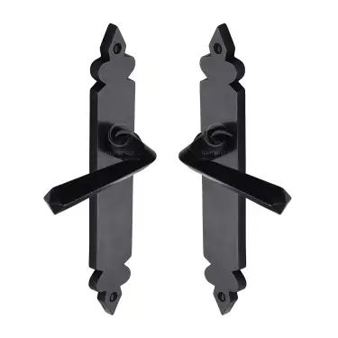 Click Here To Enlarge This Photo Of RDB3610 M&period;Marcus Rustic Dark Bronze Door Handle Lever Latch Ironbridge Design