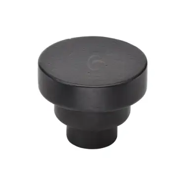 Click Here To Enlarge This Photo Of RDB3624 32 M&period;Marcus Rustic Dark Bronze Cabinet Knob Round Stepped Design 32mm