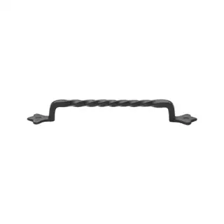 RDB370 138 M&period;Marcus Rustic Dark Bronze Cabinet Pull Twist Design 138mm