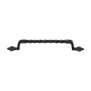 RDB370 202 M&period;Marcus Rustic Dark Bronze Cabinet Pull Twist Design 202mm