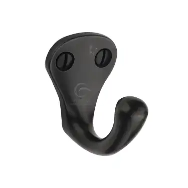 Click Here To Enlarge This Photo Of RDB387 M&period;Marcus Rustic Dark Bronze Single Coat Hook