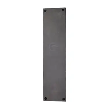 Click Here To Enlarge This Photo Of RDB431 M&period;Marcus Rustic Dark Bronze Fingerplate