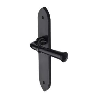 RDB4410 M&period;Marcus Rustic Dark Bronze Door Handle Lever Latch Grafton Design