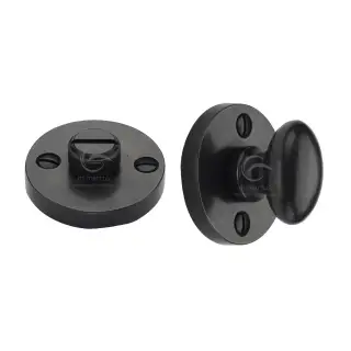 RDB555 M&period;Marcus Rustic Dark Bronze Round Thumbturn & Emergency Release