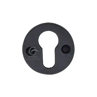RDB556 M&period;Marcus Rustic Dark Bronze Euro Profile Cylinder Escutcheon