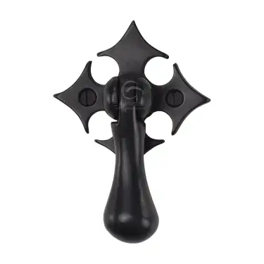 Click Here To Enlarge This Photo Of RDB6261 M&period;Marcus Rustic Dark Bronze Fleur-De-Lys Cabinet Drop Pull