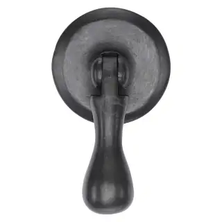 RDB6264 M&period;Marcus Rustic Dark Bronze Cabinet Drop Pull On Round Plate