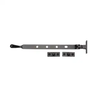 RDB992 10 M&period;Marcus Rustic Dark Bronze Casement Stay 10"