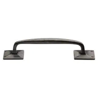 RPW1145 260 M&period;Marcus Rustic Pewter Cabinet Pull Offset Design 260mm