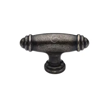 Click Here To Enlarge This Photo Of RPW119 M&period;Marcus Rustic Pewter Cabinet Knob Artisan Design 80mm