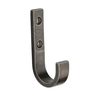 RPW152 M&period;Marcus Rustic Pewter Single Hook