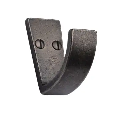 Click Here To Enlarge This Photo Of RPW156 M&period;Marcus Rustic Pewter Single Robe Hook