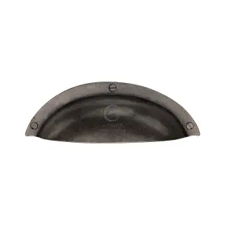 RPW1710 M&period;Marcus Rustic Pewter Elongated Cabinet Drawer Pull