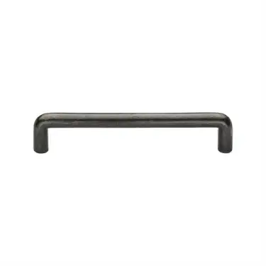 Click Here To Enlarge This Photo Of RPW331 128 M&period;Marcus Rustic Pewter Cabinet Pull Round Design 128mm