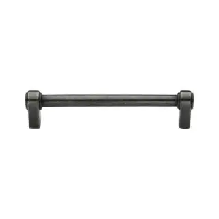 RPW3325 128 M&period;Marcus Rustic Pewter Cabinet Pull Ironbridge Design 128mm