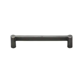 RPW3348 128 M&period;Marcus Rustic Pewter Cabinet Pull Gio Design 128mm