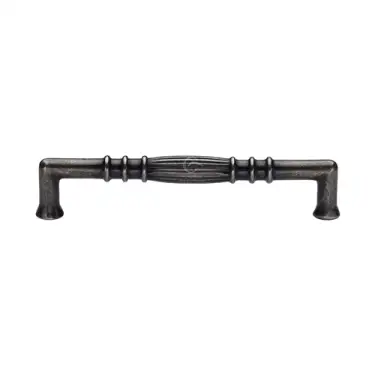 Click Here To Enlarge This Photo Of RPW340 192 M&period;Marcus Rustic Pewter Cabinet Pull Tuscany Design 192mm