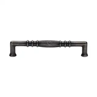 RPW340 96 M&period;Marcus Rustic Pewter Cabinet Pull Tuscany Design 96mm