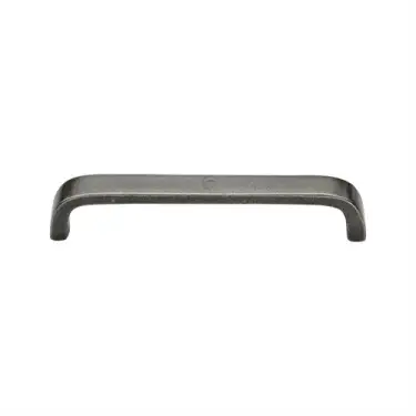 Click Here To Enlarge This Photo Of RPW341 128 M&period;Marcus Rustic Pewter Cabinet Pull D Shaped 128mm