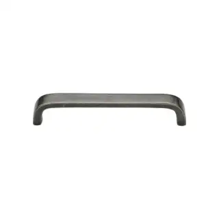 RPW341 96 M&period;Marcus Rustic Pewter Cabinet Pull D Shaped 96mm