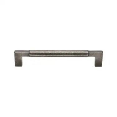 Click Here To Enlarge This Photo Of RPW346 305 M&period;Marcus Rustic Pewter Door Pull Bauhaus Design 305mm