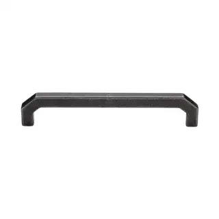 RPW3465 96 M&period;Marcus Rustic Pewter Cabinet Pull Angular Design 96mm