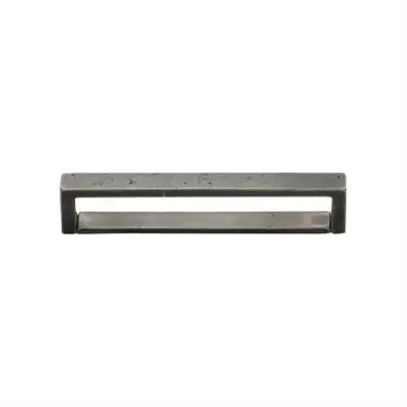 Click Here To Enlarge This Photo Of RPW3480 96 M&period;Marcus Rustic Pewter Cabinet Pull Box Design 96mm