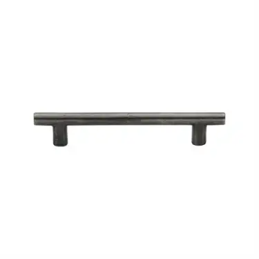 Click Here To Enlarge This Photo Of RPW361 96 M&period;Marcus Rustic Pewter Cabinet Pull Round T-Bar Design 96mm