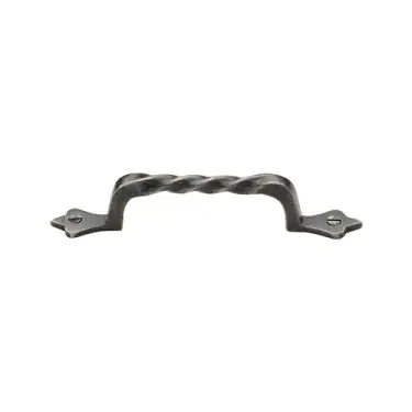 Click Here To Enlarge This Photo Of RPW370 138 M&period;Marcus Rustic Pewter Cabinet Pull Twist Design 138mm