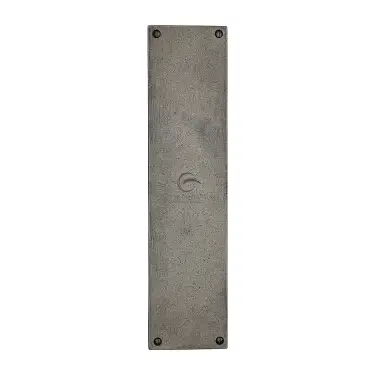 Click Here To Enlarge This Photo Of RPW431 M&period;Marcus Rustic Pewter Fingerplate