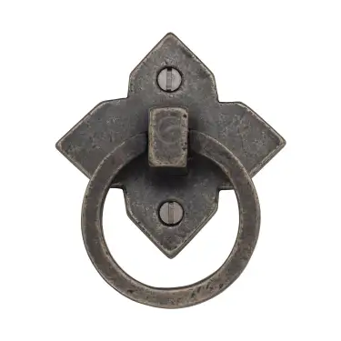 Click Here To Enlarge This Photo Of RPW6389 M&period;Marcus Rustic Pewter Drop Pull