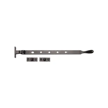 Click Here To Enlarge This Photo Of RPW992 12 M&period;Marcus Rustic Pewter Casement Stay 12"