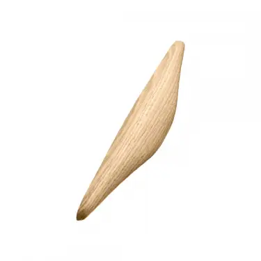 Click Here To Enlarge This Photo Of Furnipart 'Manta' Wooden Cabinet Pull L342mm &sol; C224mm - Clear Lacquered Oak &lpar;101390224-052&rpar;