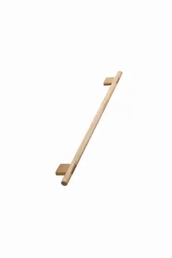 Click Here To Enlarge This Photo Of Furnipart 'Join' Wooden Cabinet Pull L400mm &sol; C320mm - Lacquered Oak &lpar;103290320-052&rpar;
