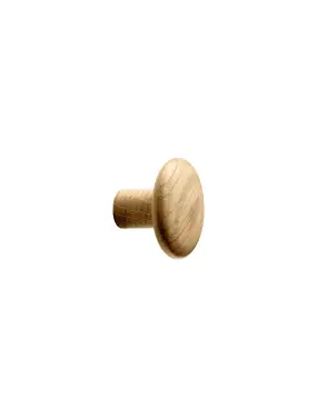 Click Here To Enlarge This Photo Of Furnipart 'Brutus' Wooden Cabinet Knob D32mm - Clear Lacquered Oak &lpar;106220032-052&rpar;