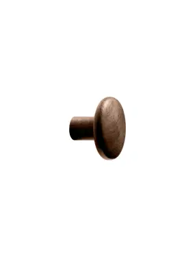 Click Here To Enlarge This Photo Of Furnipart 'Brutus' Wooden Cabinet Knob D32mm - Clear Lacquered Walnut &lpar;106220032-292&rpar;