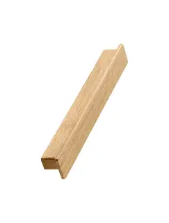 Furnipart 'Shelter' Wooden Cabinet Pull L350mm &sol; C320mm - Clear Lacquered Oak &lpar;108220320-052&rpar;