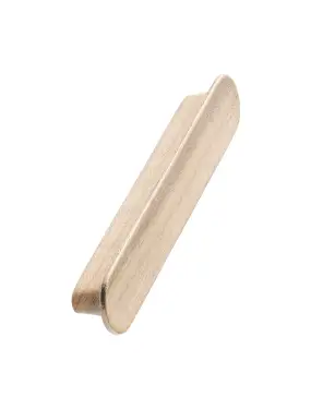 Click Here To Enlarge This Photo Of Furnipart 'Tuba' Wooden Cabinet Pull L156mm &sol; C128mm - Untreated Oak &lpar;109020128-051&rpar;