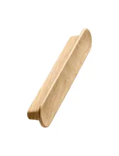Furnipart 'Tuba' Wooden Cabinet Pull L284mm &sol; C256mm - Clear Lacquered Oak &lpar;109020256-052&rpar;