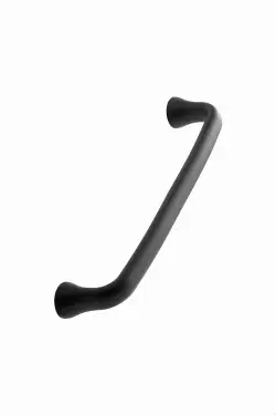 Click Here To Enlarge This Photo Of Furnipart 'Provence' Cast Iron Cabinet Pull L179mm &sol; C160mm - Black &lpar;300010160-9005&rpar;