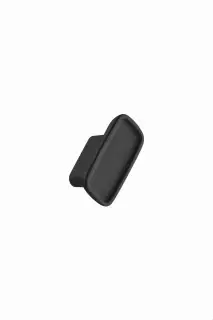 Furnipart 'Ink' Cast Iron Cabinet Knob L64mm &sol; C32mm - Black &lpar;300040032-9005&rpar;