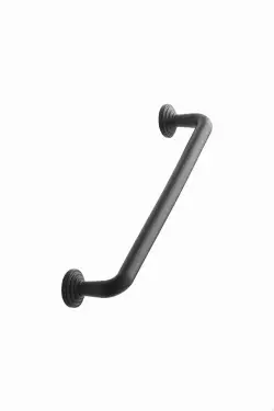 Click Here To Enlarge This Photo Of Furnipart 'Motion' Cabinet Pull L182mm &sol; C160mm - Black &lpar;300080160-9005&rpar;