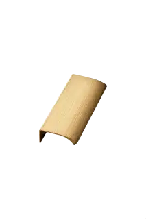 Furnipart Straight Edge Pull L100mm - Brushed Brass &lpar;419720100-31&period;1&rpar;